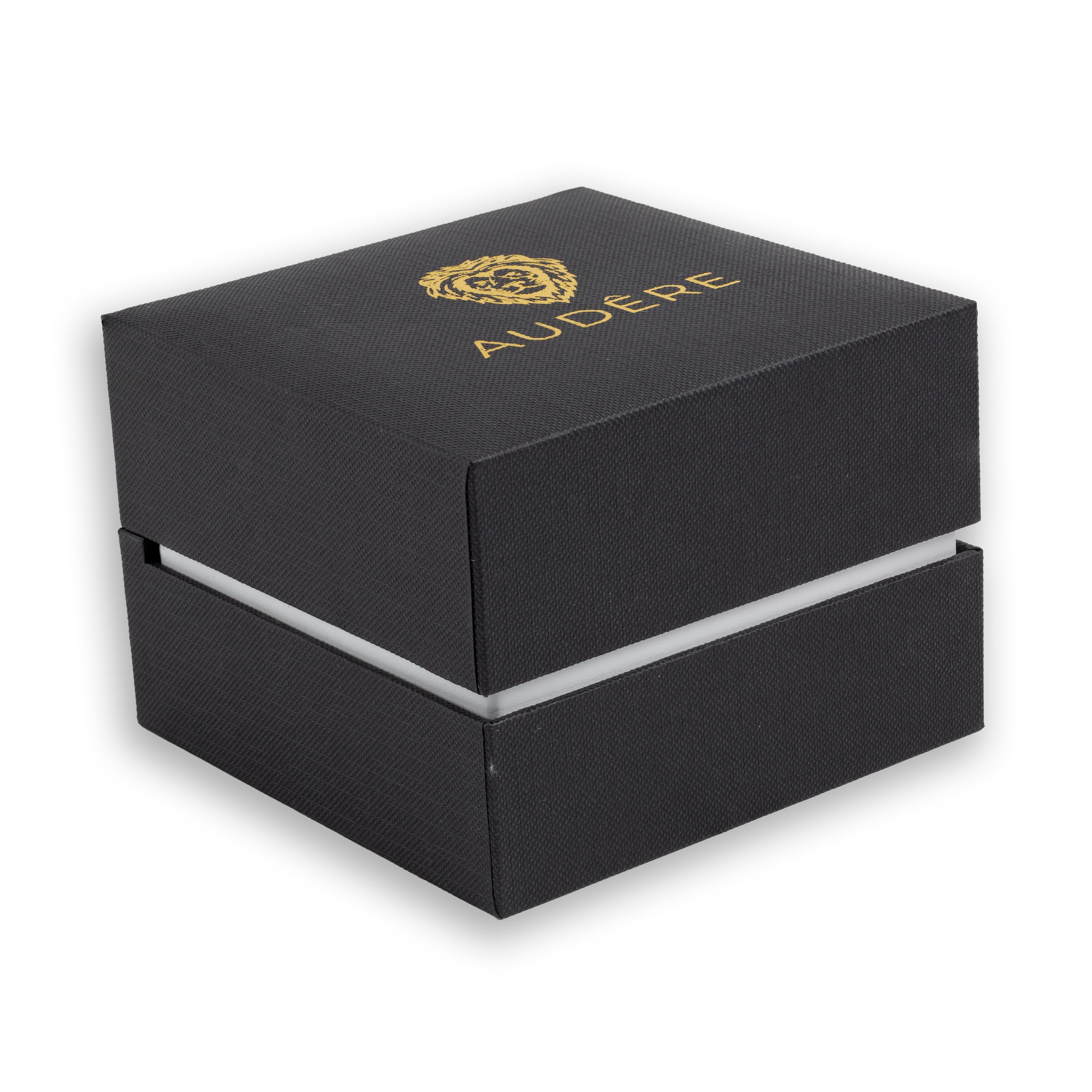 Audere Opulence – Rechthoekige  kast, 42mm - Goud
