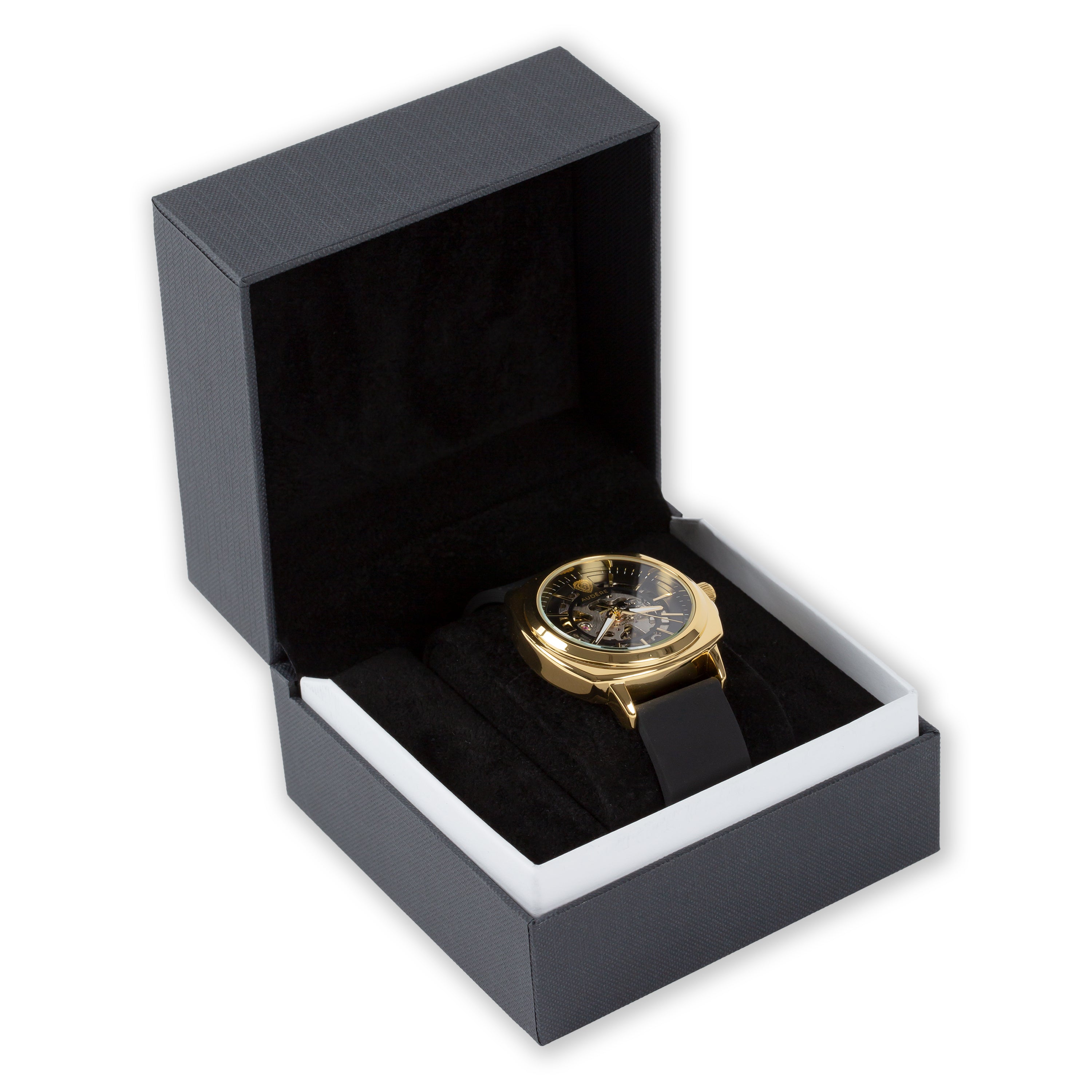 Audere Aeterna – Ronde kast, 42mm - Goud