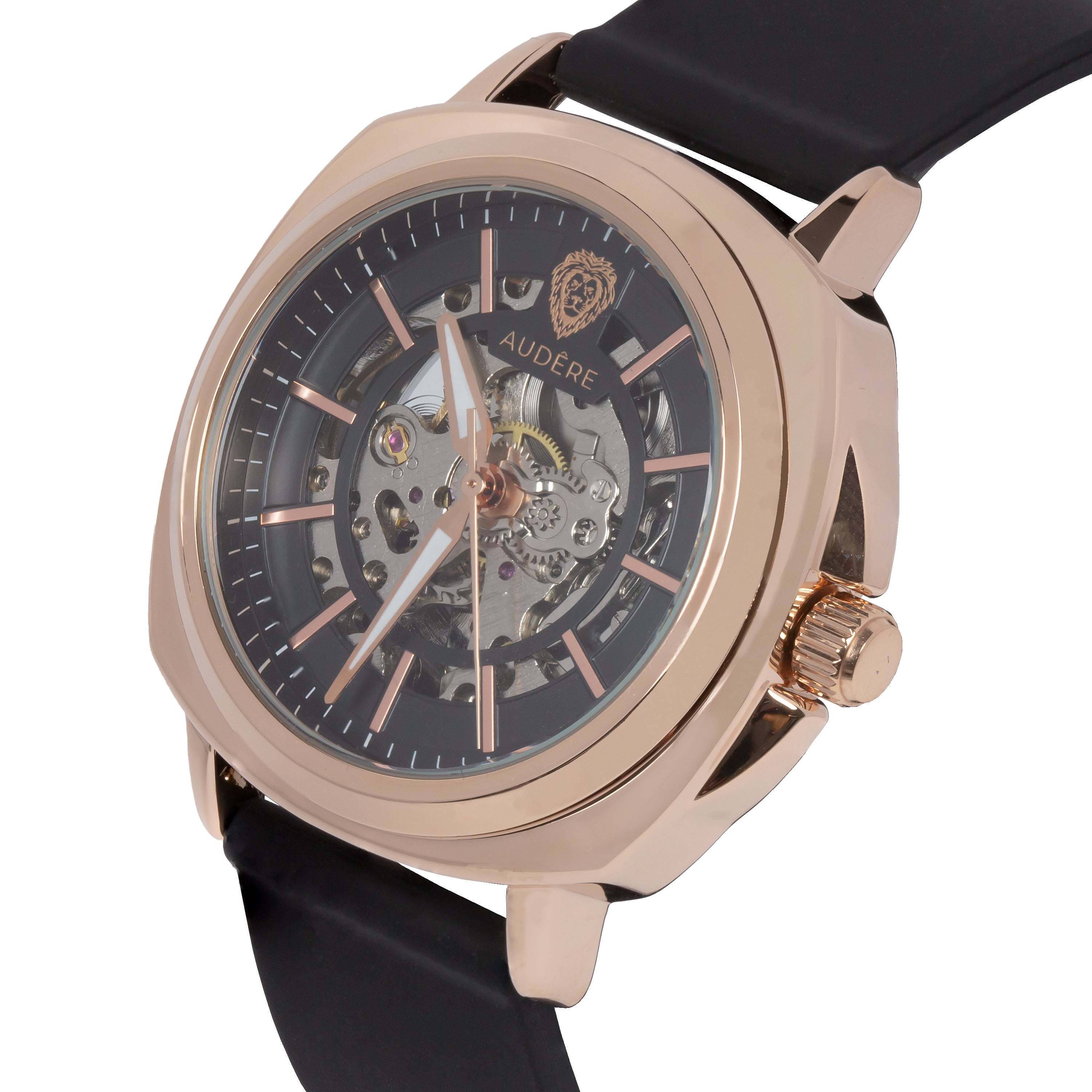 Audere Aeterna – Ronde kast, 42mm - Rose Goud